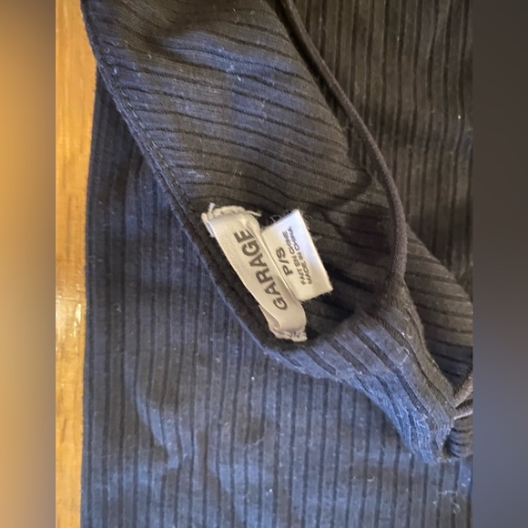 Black backless body suit from Garage, size small - Picture 4 of 5